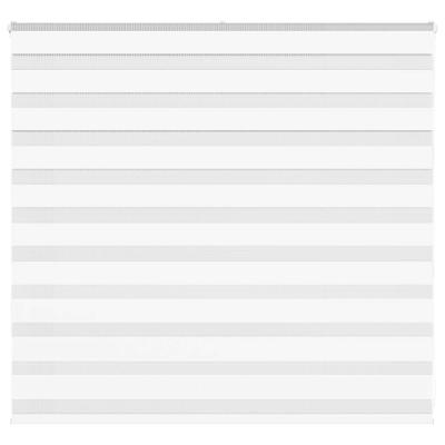Zebra Blind 160x100 cm stofbreedte 155,9 cm polyester wit