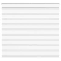 Zebra Blind 160x100 cm stofbreedte 155,9 cm polyester wit