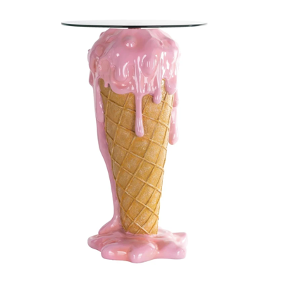 Bijzettafel Ice 48Ø
