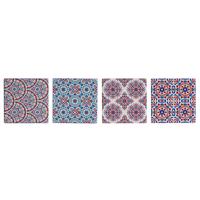 Onderzetters DKD Home Decor 10,8 x 10,8 x 0,7 cm