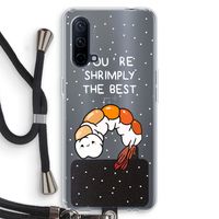 You're Shrimply The Best: OnePlus Nord CE 5G Transparant Hoesje met koord
