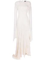 ANOUKI robe à ourlet asymétrique - Tons neutres ANOUKI robe à ourlet asymétrique - Tons neutres