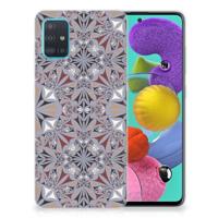 Samsung Galaxy A51 | TPU | Siliconen hoesje | Flower Tiles