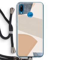 Formo: Huawei P20 Lite Transparant Hoesje met koord