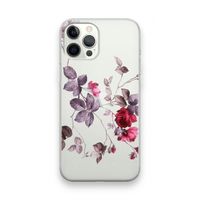Mooie bloemen: iPhone 12 Pro Max Transparant Hoesje
