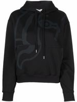 Kenzo hoodie à imprimé abstrait - Noir