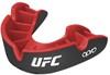 Opro 791004 UFC Silver Superior Fit Mouthguard - Black-Red - SR