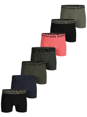 Bjorn Borg 7-pack heren boxershort - Cotton stretch