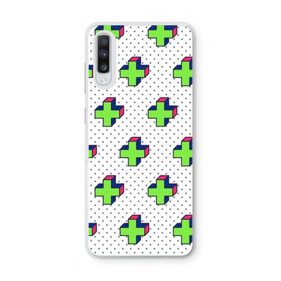 8-bit N°10: Samsung Galaxy A70 Transparant Hoesje