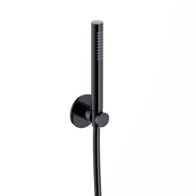 Hotbath Handdouche Ace Met Wandsteun En Doucheslang 150 cm Gepolijst Zwart PVD