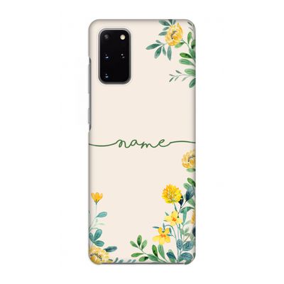 Gele bloemen: Volledig geprint Samsung Galaxy S20 Plus Hoesje