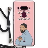Hotline bling: HTC U12+ Transparant Hoesje met koord