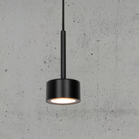 Zwarte LED hanglamp met Moodmaker Nordlux Clyde - thumbnail