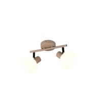 Trio PlafondlampBoba 2-lichts beige - R86372043