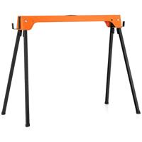 Set van 2 Steigerbokken Klapbok Tot 600 kg Werkbokken Inklapbaar Opvouwbare Bok met Handgreep Orange