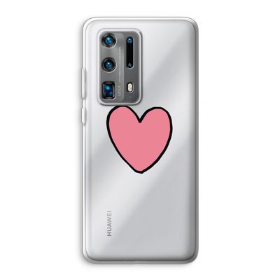 Hartje: Huawei P40 Pro Plus Transparant Hoesje