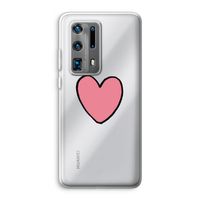 Hartje: Huawei P40 Pro Plus Transparant Hoesje