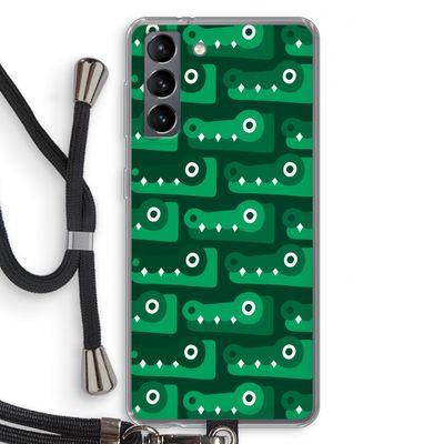Crocs: Samsung Galaxy S21 Transparant Hoesje met koord