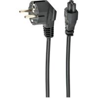 Gembird Netsnoer (C5) met randaarde, 1 meter - thumbnail