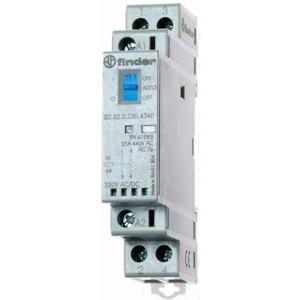 Finder 22.32.0.012.4540 Contactor 1x NO, 1x NC 12 V/DC, 12 V/AC 25 A 1 stuk(s)