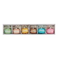 Kurt S. Adler Glazen Macaron 6-Delige Set Kersthangers Kurt S. Adler Glazen Macaron 6-Delige Set Kersthangers