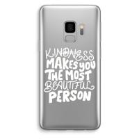 The prettiest: Samsung Galaxy S9 Transparant Hoesje - thumbnail