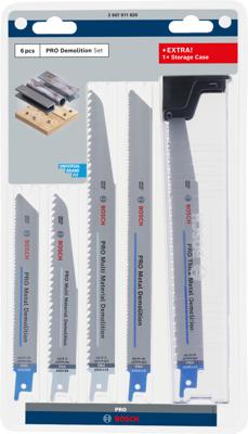 Bosch Accessoires PRO Demolition zaagbladset | 6-delig - 2607011820
