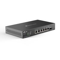 TP-Link ER707-M2 bedrade router 2.5 Gigabit Ethernet, Fast Ethernet, Gigabit Ethernet Zwart - thumbnail