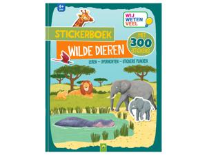 Kinderstickerboek (Wilde dieren)