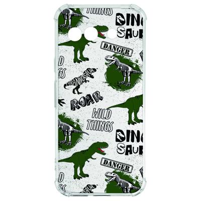 Google Pixel 9a Hoesje - Dinosaurus TPU Antishock