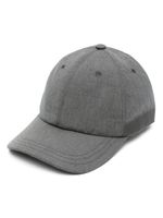 Thom Browne casquette Typewriter en tissu éponge - Gris - thumbnail