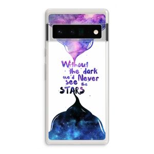 Stars quote: Google Pixel 6 Pro Transparant Hoesje