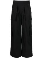 Alexander Wang pantalon à taille à logo - Noir - thumbnail