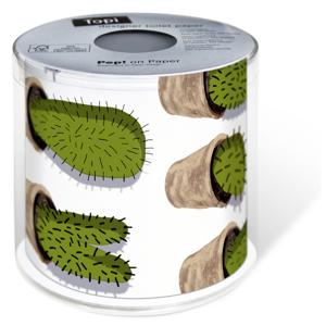 Funny toiletrol - cactus - 3-laags - WC-papier - WC rol - toiletpapier