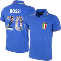 Italië retro voetbalshirt WK 1982 + Rossi 20 (Photo Style)