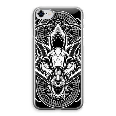 Oh Deer: iPhone 8 Transparant Hoesje