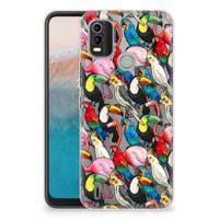 Nokia C21 Plus | TPU Hoesje | Birds