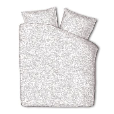 Fresh & Co Devotion - Wit Dekbedovertrek Lits-jumeaux (240 x 220 cm + 2 kussenslopen) Dekbedovertrek