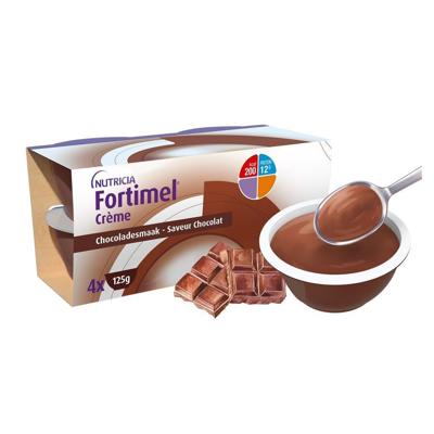 Fortimel Crème Chocoladesmaak 4x125g