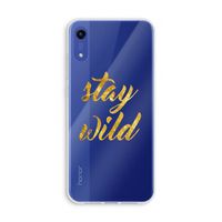 Stay wild: Honor Play 8A Transparant Hoesje