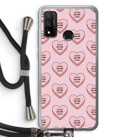 Chicks before dicks: Huawei P Smart (2020) Transparant Hoesje met koord
