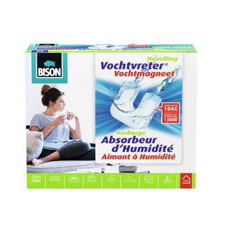 Bison vochtvreter vochtmagneet navulling geurloos 450gr