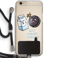 Best Friend Forever: iPhone 6 / 6S Transparant Hoesje met koord