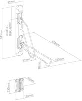 CONTEC "smart fold" presentatie-haken voor fietsen