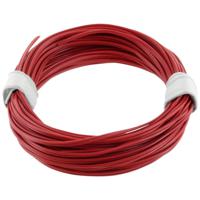 econ connect KZL2X008RT5 Draad 2 x 0.08 mm² Rood 5 m