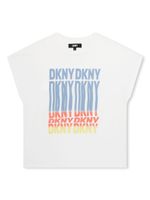 Dkny Kids t-shirt à logo imprimé - Blanc - thumbnail