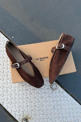 Le Monde Beryl ballerinas Stella STE-SUE-CHO chocolate