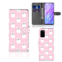 Samsung Galaxy S20 Plus Telefoonhoesje met Pasjes Sleeping Cats