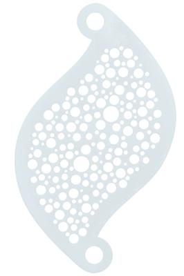 Face paint stencil Superstar Bubble 77007