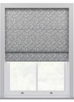 Laura Ashley - Vouwgordijn - Willow Leaf Chenille Steel